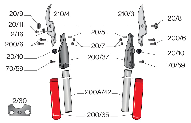 Felco 210A/60